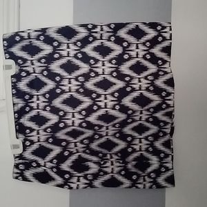 Ladies cotton mini skirt